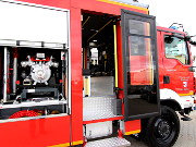 Fire Service Vehicle with KBT Door System